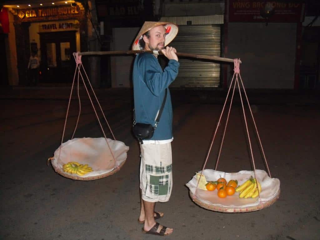 Backpacker In Hanoi