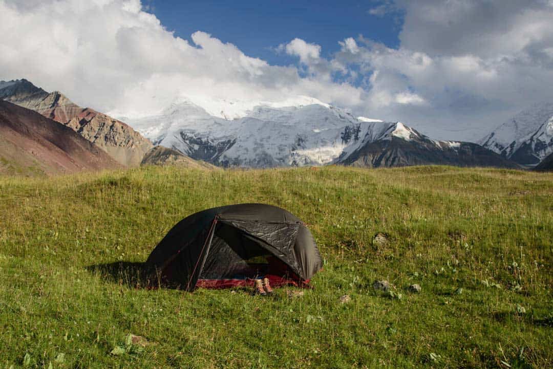 Peak Lenin Campsite