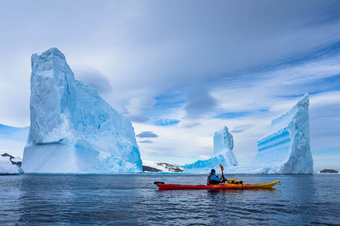 Cierva Cove Kayaker