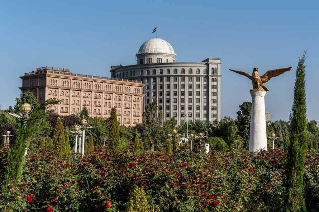 Dushanbe View From Park