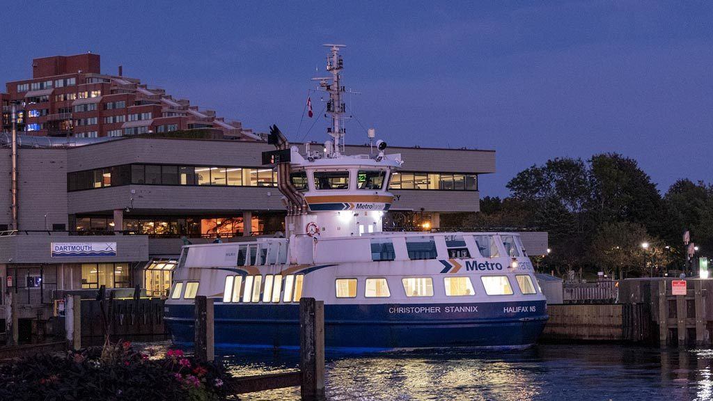 Ferry In Halifax Canada