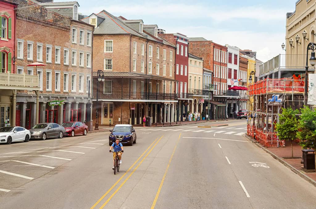 French Quarter In New Orleans