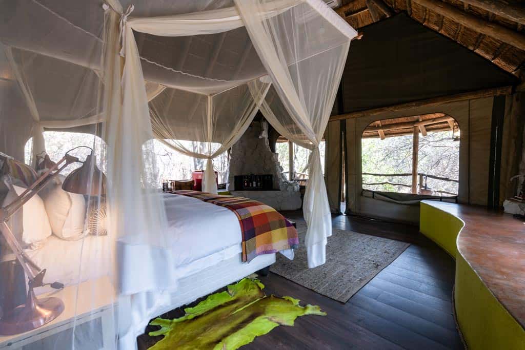 Tented Suite Bedroom Jungle Views