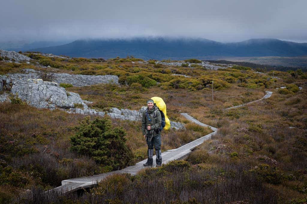 Jarryd Hiking In The Rain