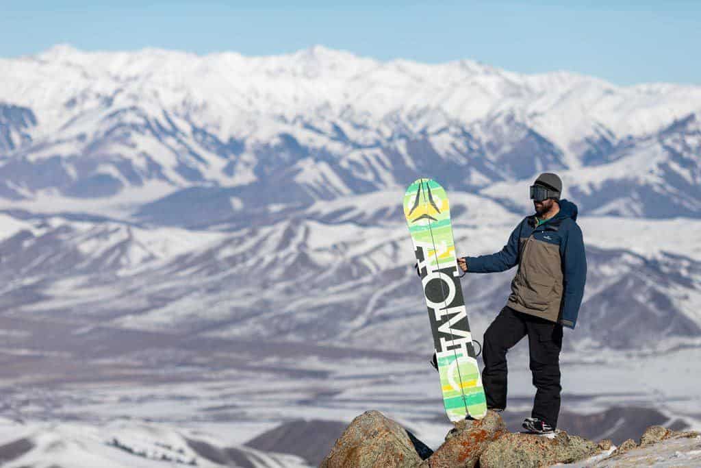 Jarryd Snowboarding Kyrgyzstan
