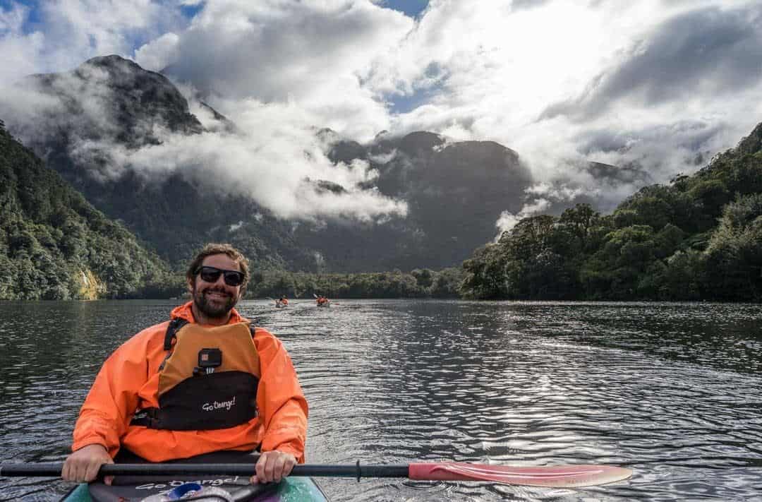 Jazza Kayaking Doubtful Sound