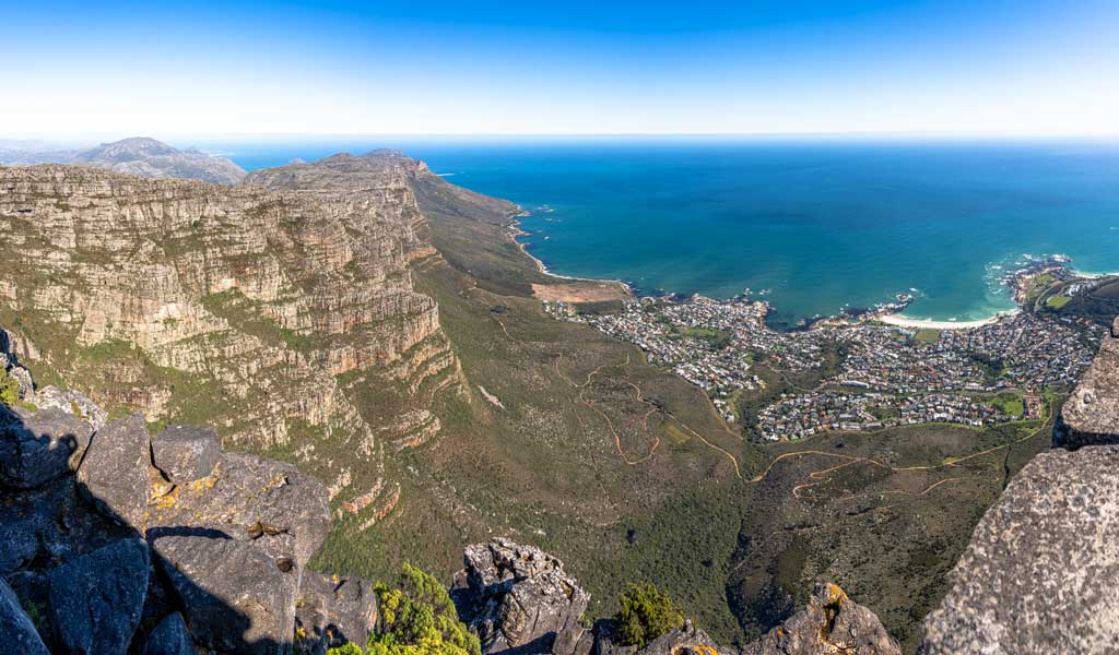 Looking Down On Cape Town