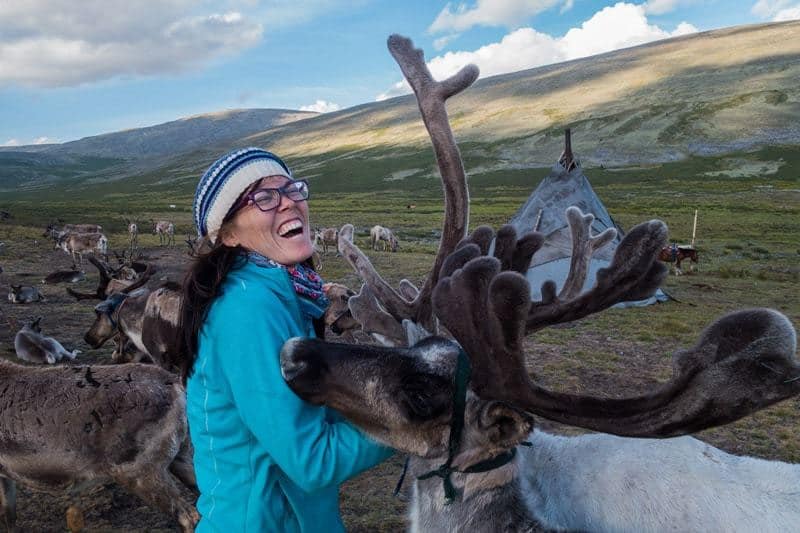 Tsaatan People Dukha Reindeer Herders Mongolia