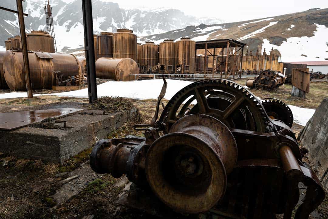 Rusted Metal Snow