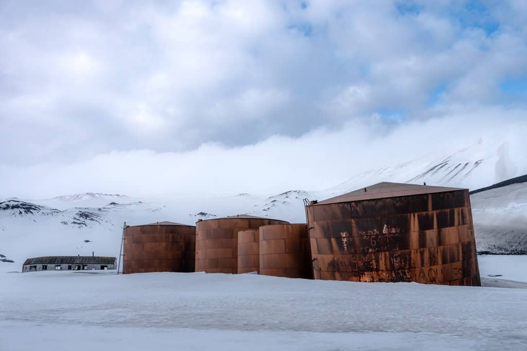 Remains Of The Whaling History Here At Deception Island, Antarctica