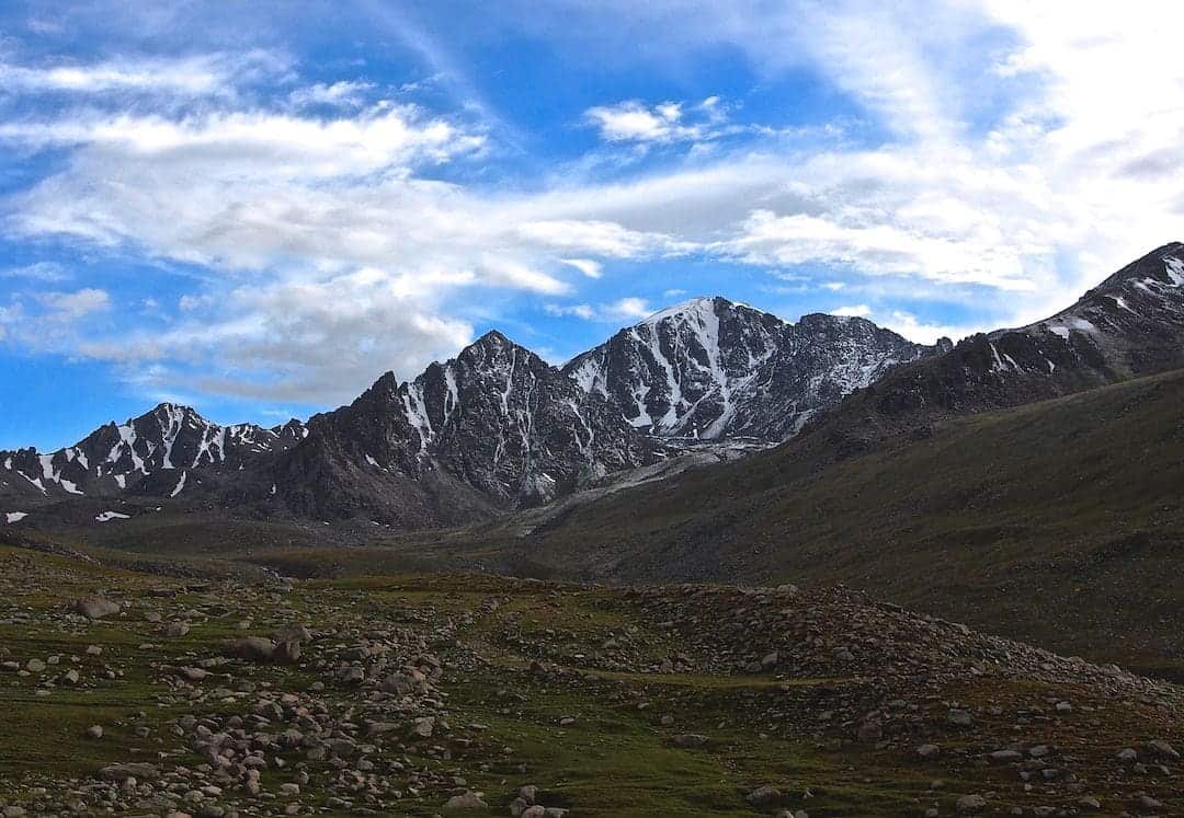 Otmok Pass In Kyrgyzstan