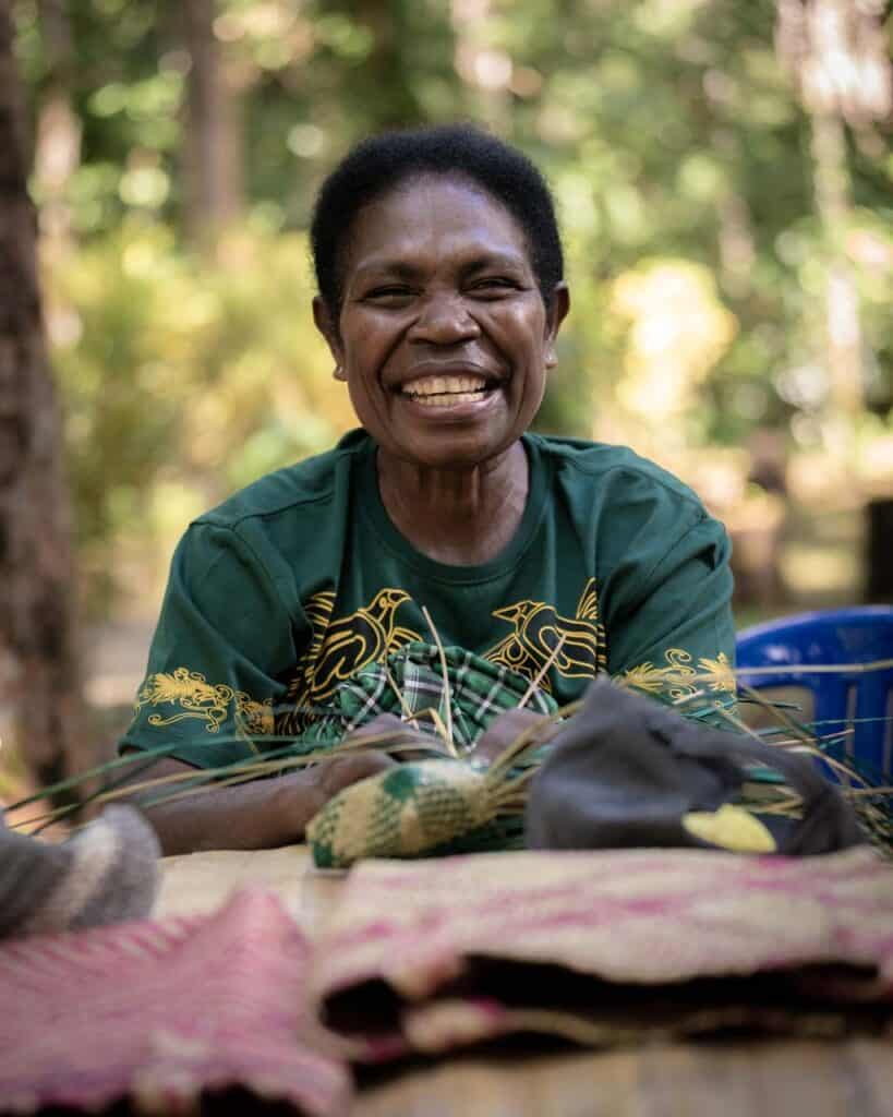 Lady With A Big Smile. 