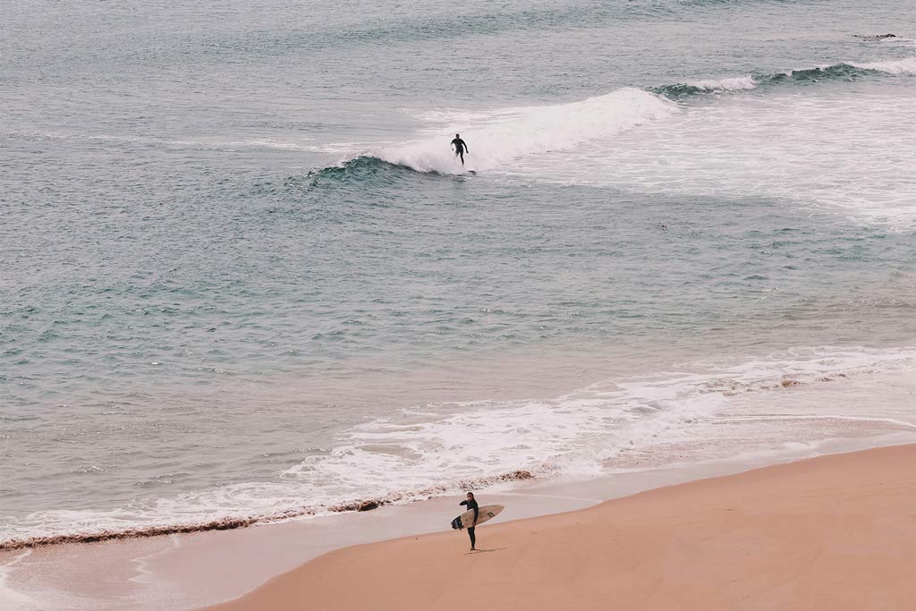 People Surfing Off Phillip Island