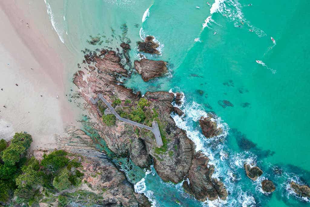 Aerial View Of The Pass And Fisherman's Lookout