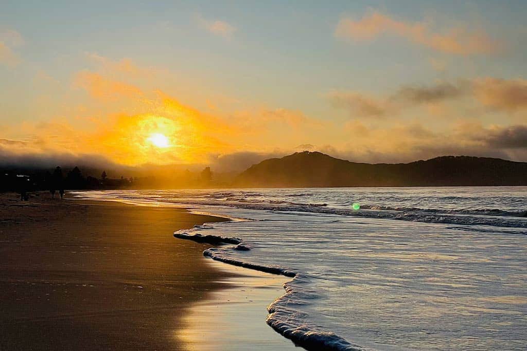 Sunrise At Umina Beach Central Coast
