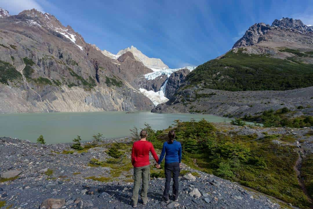 Us Holding Hands Torres Del Paine