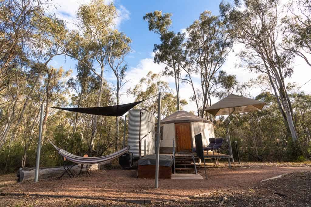 Yurt Camp Murray River